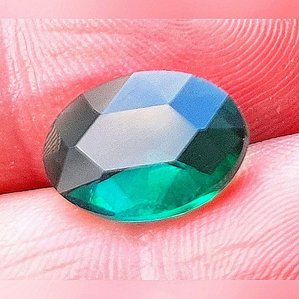 4.10ct Tanzanite Fire Elestial Monatomic andara Crystal Arcturian polyhedron Gem